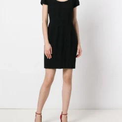 Femme John Galliano Robe Courte à Col Rond -Promos Féerie Jupe Boutique 11863738 8816394 1000