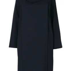 Comme Des Garcons Femme Comme Des Garçons Robe à Manches Longues En Laine