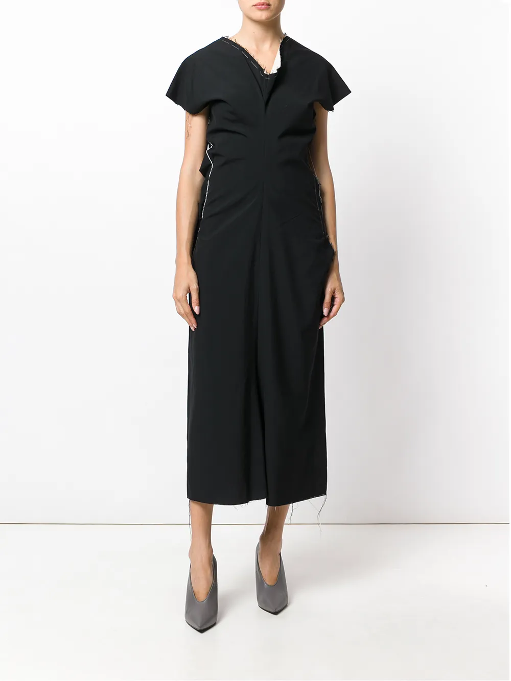 Comme Des Garcons Femme Comme Des Garçons Robe à Détails De Surpiqûres 4 Comme Des Garcons Femme Comme Des Garçons Robe à Détails De Surpiqûres – Image 2