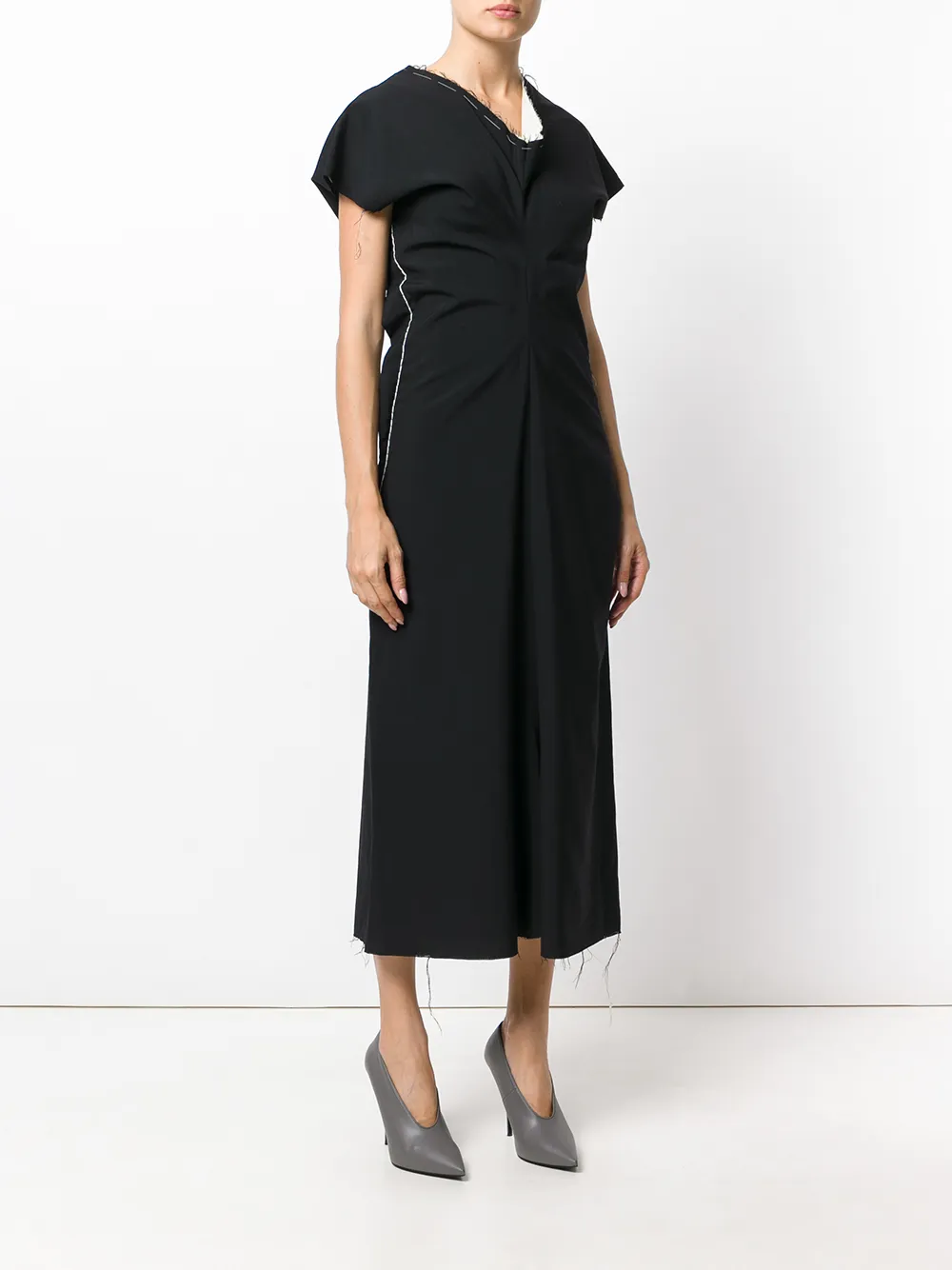 Comme Des Garcons Femme Comme Des Garçons Robe à Détails De Surpiqûres 5 Comme Des Garcons Femme Comme Des Garçons Robe à Détails De Surpiqûres – Image 3