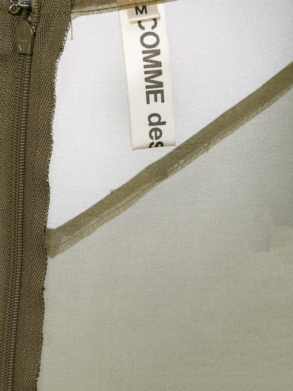 Comme Des Garcons Femme Comme Des Garçons Robe à Design Transparent 8 Comme Des Garcons Femme Comme Des Garçons Robe à Design Transparent – Image 6