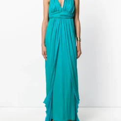 Femme Hermès Robe Longue Drapée Pre-owned -Promos Féerie Jupe Boutique 12206666 10463385 1000