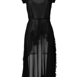 Comme Des Garcons Femme Comme Des Garçons Robe Asymétrique à Volants