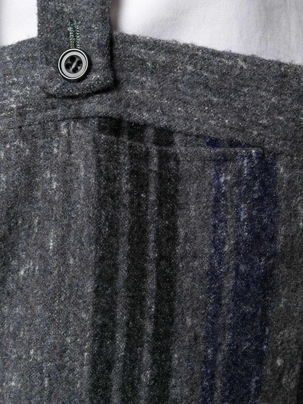 Femme Yohji Yamamoto Robe Droite à Bretelles Et Rayures 7 Femme Yohji Yamamoto Robe Droite à Bretelles Et Rayures – Image 5