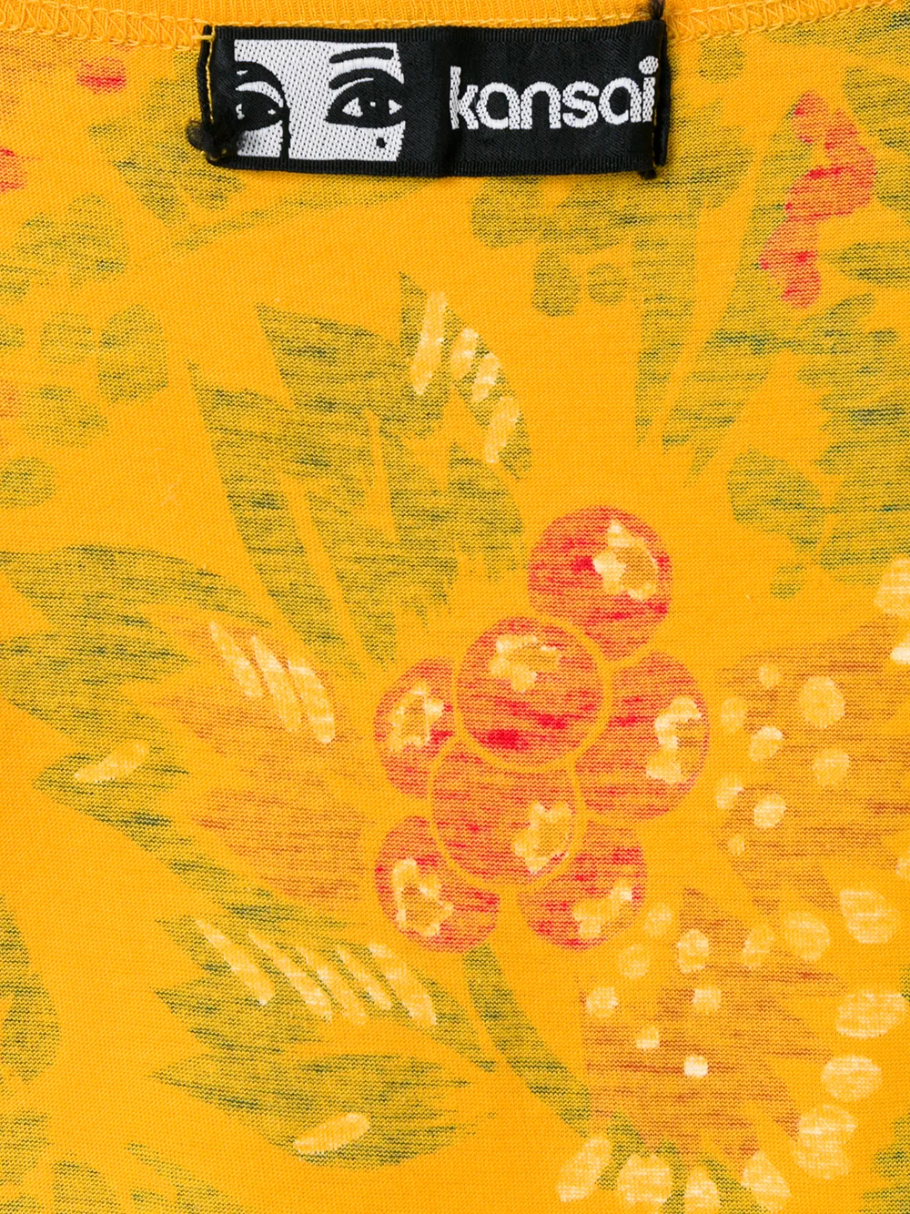 Femme Kansai Yamamoto Robe Droite à Fleurs 8 Femme Kansai Yamamoto Robe Droite à Fleurs – Image 6