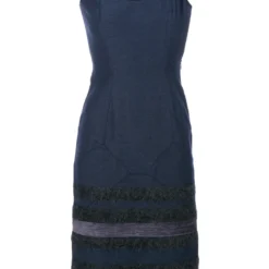 Femme John Galliano Robe à Empiècements Texturé