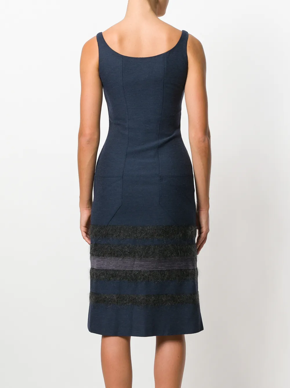 Femme John Galliano Robe à Empiècements Texturé 6 Femme John Galliano Robe à Empiècements Texturé – Image 4
