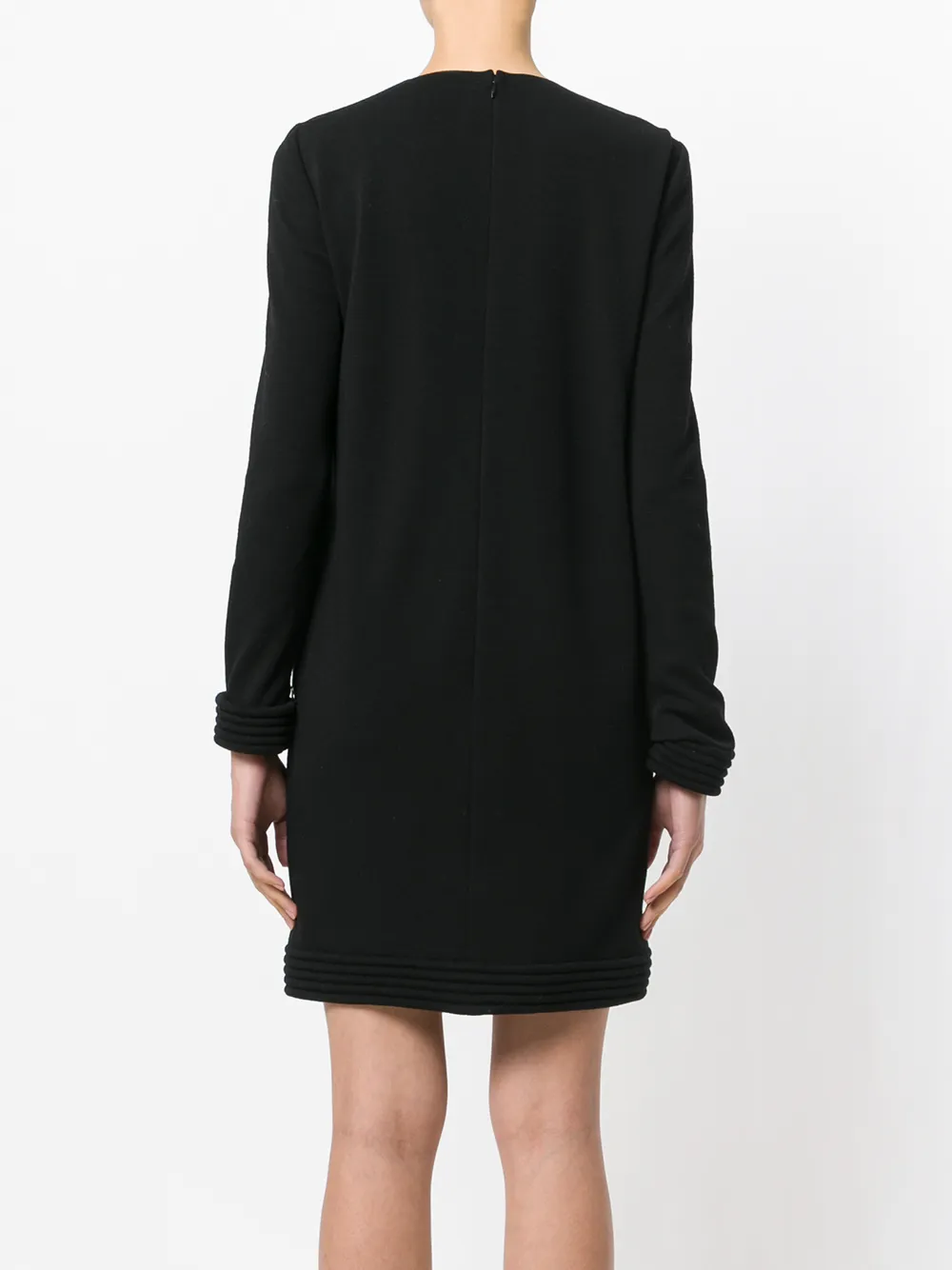 Femme CHANEL Robe Droite à Détails Nervurés 6 Femme CHANEL Robe Droite à Détails Nervurés – Image 4