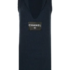 Femme CHANEL Robe En Maille à Logo