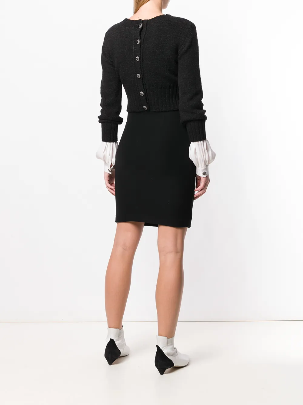 Femme CHANEL Robe Courte Superposée 6 Femme CHANEL Robe Courte Superposée – Image 4