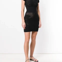 Femme CHANEL Robe-pull à Effet De Transparence -Promos Féerie Jupe Boutique 13446737 15607811 1000