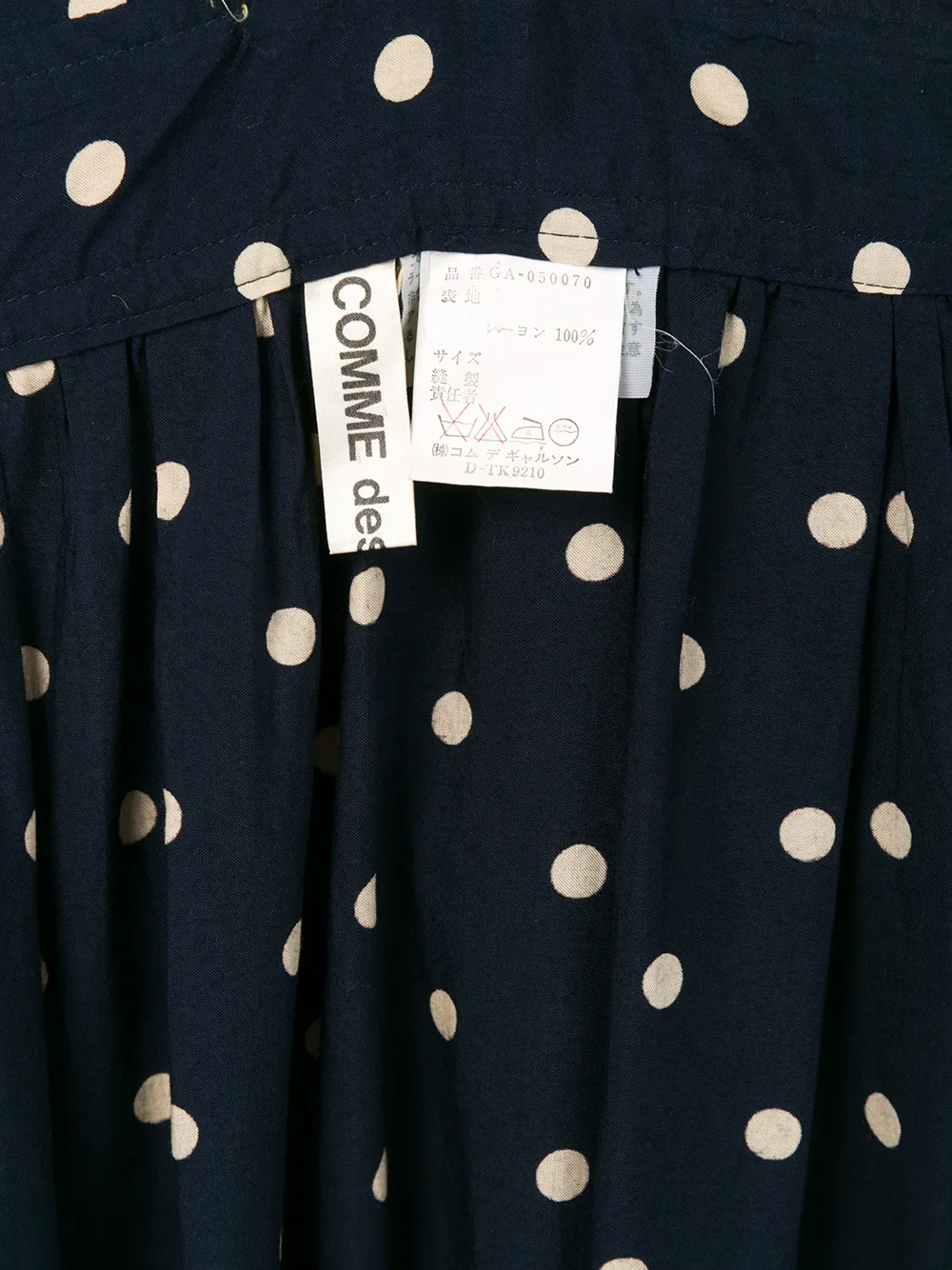 Comme Des Garcons Femme Comme Des Garçons Robe M-longue à Pois 8 Comme Des Garcons Femme Comme Des Garçons Robe M-longue à Pois – Image 6