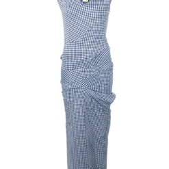 Comme Des Garcons Femme Comme Des Garçons Robe 1997 Lumps & Bumps à Carreaux Vichy