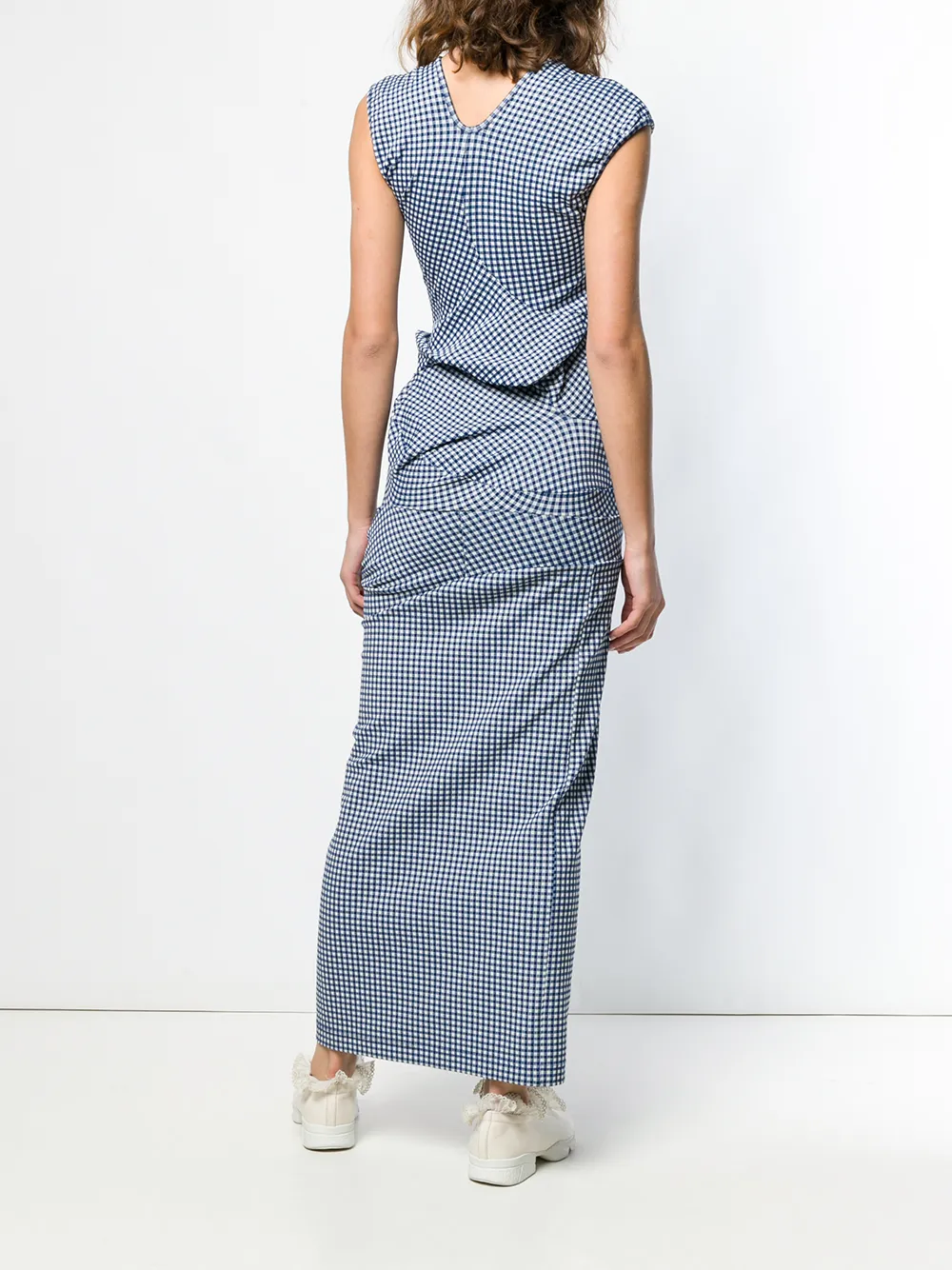 Comme Des Garcons Femme Comme Des Garçons Robe 1997 Lumps & Bumps à Carreaux Vichy 6 Comme Des Garcons Femme Comme Des Garçons Robe 1997 Lumps & Bumps à Carreaux Vichy – Image 4