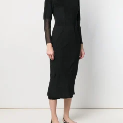 Comme Des Garcons Femme Comme Des Garçons Robe à Détail Transparent -Promos Féerie Jupe Boutique 13846054 20402779 1000