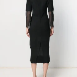 Comme Des Garcons Femme Comme Des Garçons Robe à Détail Transparent -Promos Féerie Jupe Boutique 13846054 20402783 1000