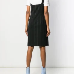 Femme Versace Robe Courte à Fines Rayures 10 Femme Versace Robe Courte à Fines Rayures -Promos Féerie Jupe Boutique 13852288 17658268 1000