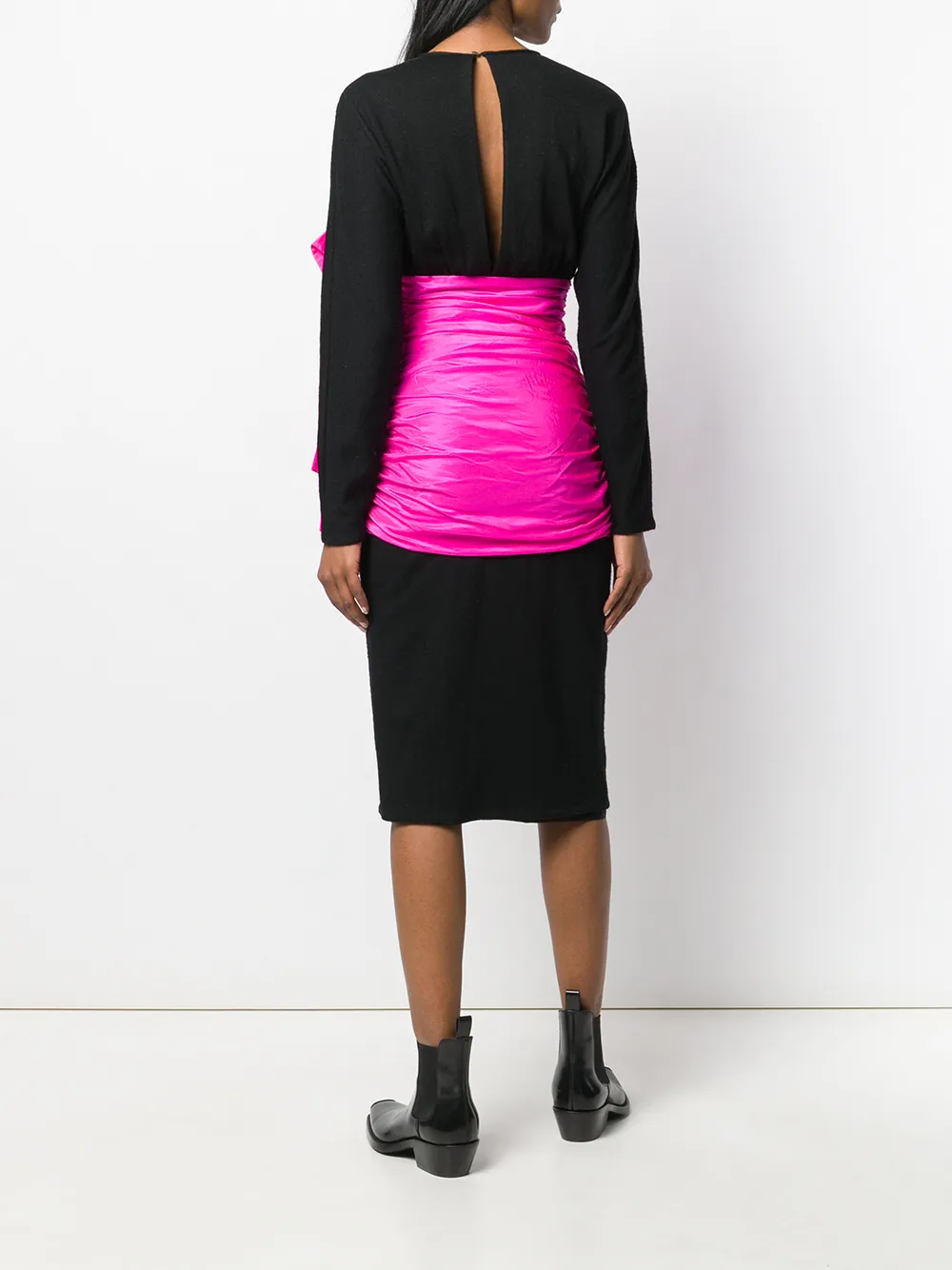 Femme Rewind Vintage Affairs Robe Mi-longue à Nœud Superposé 6 Femme Rewind Vintage Affairs Robe Mi-longue à Nœud Superposé – Image 4