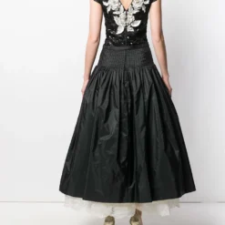 Femme Valentino Garavani Robe Longue à Broderies 10 Femme Valentino Garavani Robe Longue à Broderies -Promos Féerie Jupe Boutique 13999194 18155606 1000