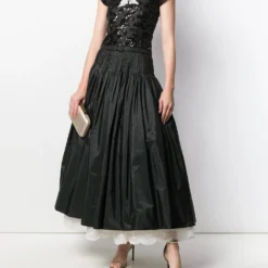 Femme Valentino Garavani Robe Longue à Broderies