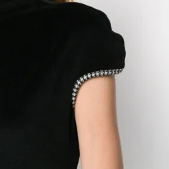 Femme Yohji Yamamoto Robe Longue à Bordures Contrastantes 12 Femme Yohji Yamamoto Robe Longue à Bordures Contrastantes -Promos Féerie Jupe Boutique 14013043 18279782 1000