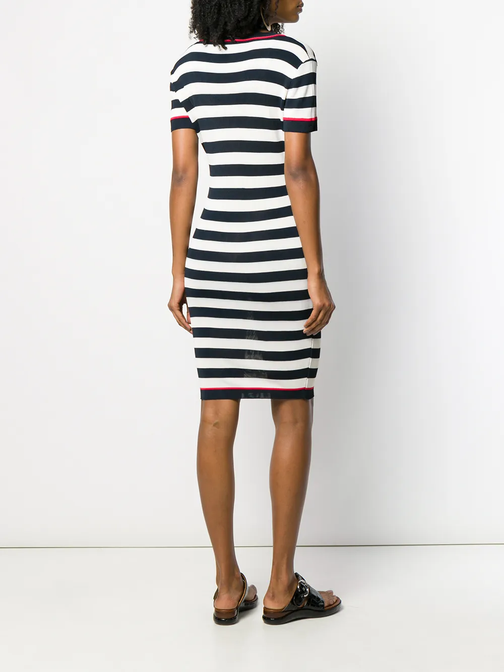 Femme Moschino Robe Ajustée à Rayures 6 Femme Moschino Robe Ajustée à Rayures – Image 4