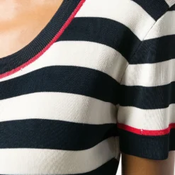 Femme Moschino Robe Ajustée à Rayures 13 Femme Moschino Robe Ajustée à Rayures -Promos Féerie Jupe Boutique 14184727 19096166 1000