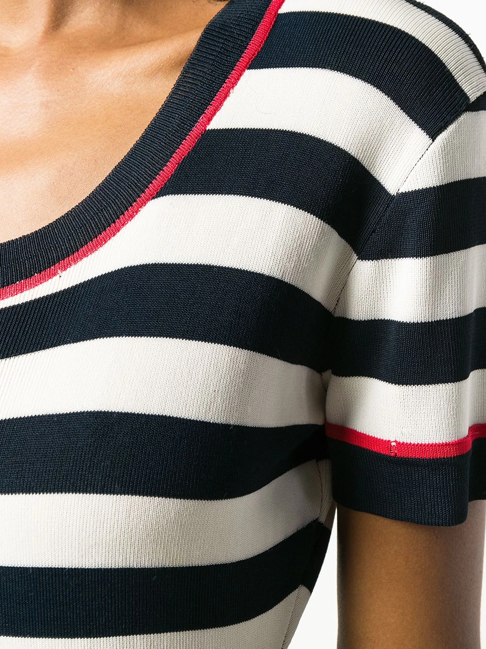 Femme Moschino Robe Ajustée à Rayures 7 Femme Moschino Robe Ajustée à Rayures – Image 5