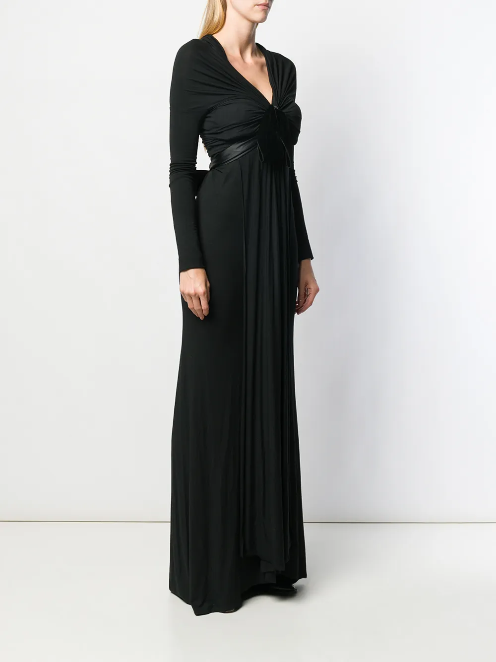 GIANFRANCO FERRE Femme Gianfranco Ferré Robe Longue à Détail De Nœud 5 GIANFRANCO FERRE Femme Gianfranco Ferré Robe Longue à Détail De Nœud – Image 3