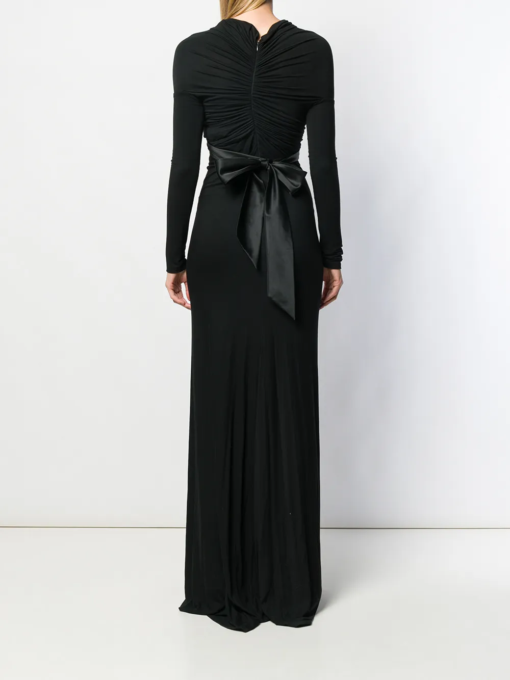 GIANFRANCO FERRE Femme Gianfranco Ferré Robe Longue à Détail De Nœud 6 GIANFRANCO FERRE Femme Gianfranco Ferré Robe Longue à Détail De Nœud – Image 4