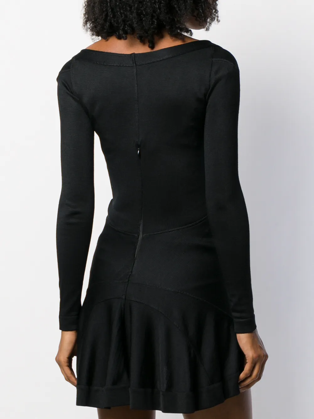 ALAIA Femme Alaïa Robe Courte Ajustée à Manches Longues 6 ALAIA Femme Alaïa Robe Courte Ajustée à Manches Longues – Image 4