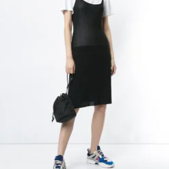 Femme CHANEL Robe Courte à Fines Bretelles 8 Femme CHANEL Robe Courte à Fines Bretelles -Promos Féerie Jupe Boutique 14232552 20370653 1000