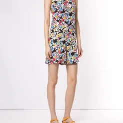 Femme Fendi Robe Courte à Design Sans Manches -Promos Féerie Jupe Boutique 14232553 20168683 1000