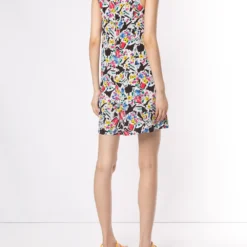 Femme Fendi Robe Courte à Design Sans Manches -Promos Féerie Jupe Boutique 14232553 20168685 1000