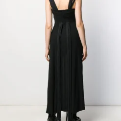 Femme Yohji Yamamoto Robe Mi-longue à Bretelles Multiples 12 Femme Yohji Yamamoto Robe Mi-longue à Bretelles Multiples -Promos Féerie Jupe Boutique 14471740 21526820 1000