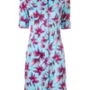 Femme Versace Robe-chemise Courte à Fleurs 1 Femme Versace Robe-chemise Courte à Fleurs -Promos Féerie Jupe Boutique 14478336 21744863 1000