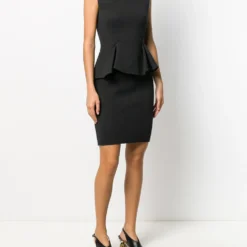 Femme Lanvin Robe Courte à Taille Péplum 11 Femme Lanvin Robe Courte à Taille Péplum -Promos Féerie Jupe Boutique 14499931 21779784 1000