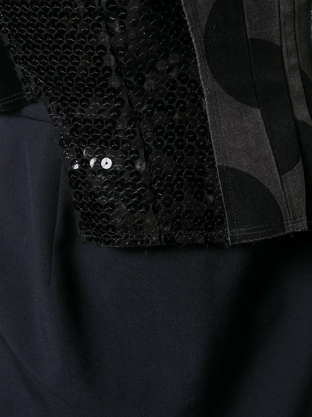 Comme Des Garcons Femme Comme Des Garçons Robe Structurée à Design Patchwork 7 Comme Des Garcons Femme Comme Des Garçons Robe Structurée à Design Patchwork – Image 5