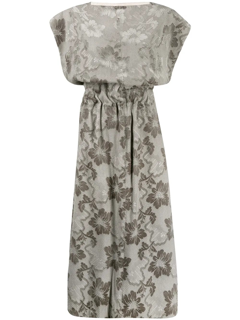 Comme Des Garcons Femme Comme Des Garçons Robe Mi-longue à Fleurs En Jacquard 3 Comme Des Garcons Femme Comme Des Garçons Robe Mi-longue à Fleurs En Jacquard