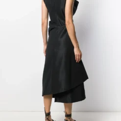 Comme Des Garcons Femme Comme Des Garçons Robe Mi-longue Drapée 12 Comme Des Garcons Femme Comme Des Garçons Robe Mi-longue Drapée -Promos Féerie Jupe Boutique 14516294 23178934 1000