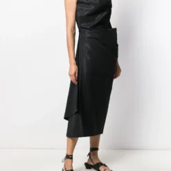 Comme Des Garcons Femme Comme Des Garçons Robe Mi-longue Drapée 11 Comme Des Garcons Femme Comme Des Garçons Robe Mi-longue Drapée -Promos Féerie Jupe Boutique 14516294 23178935 1000