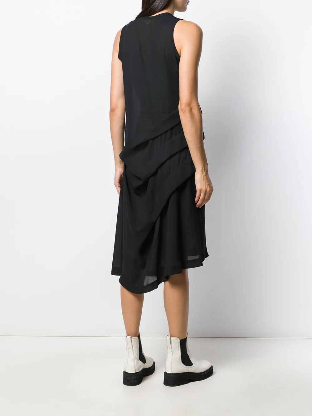 Comme Des Garcons Femme Comme Des Garçons Robe Asymétrique à Effet De Transparence 6 Comme Des Garcons Femme Comme Des Garçons Robe Asymétrique à Effet De Transparence – Image 4