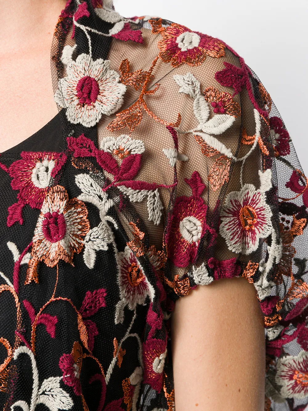 Femme Junya Watanabe Comme Des Garçons Robe Courte à Fleurs 7 Femme Junya Watanabe Comme Des Garçons Robe Courte à Fleurs – Image 5