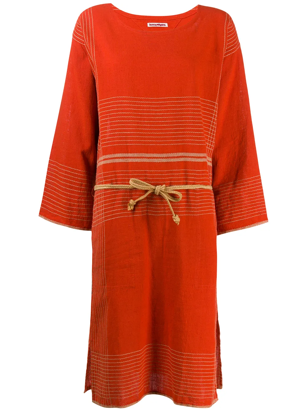 Femme Issey Miyake Robe Courte à Taille Nouée