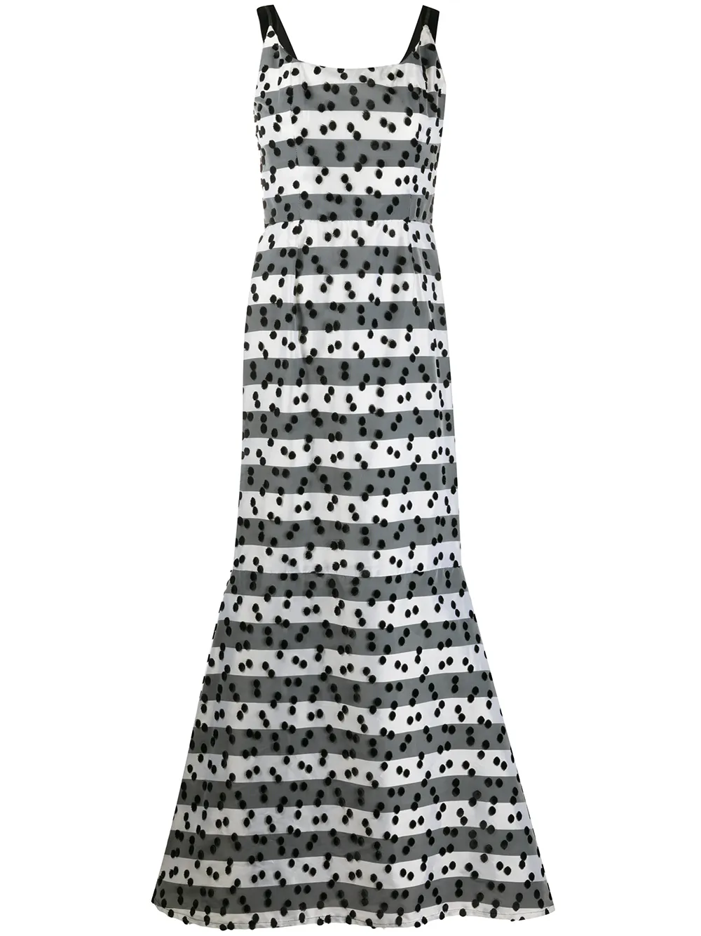 Femme Lanvin Robe Mi-longue évasée à Design Texturé 3 Femme Lanvin Robe Mi-longue évasée à Design Texturé