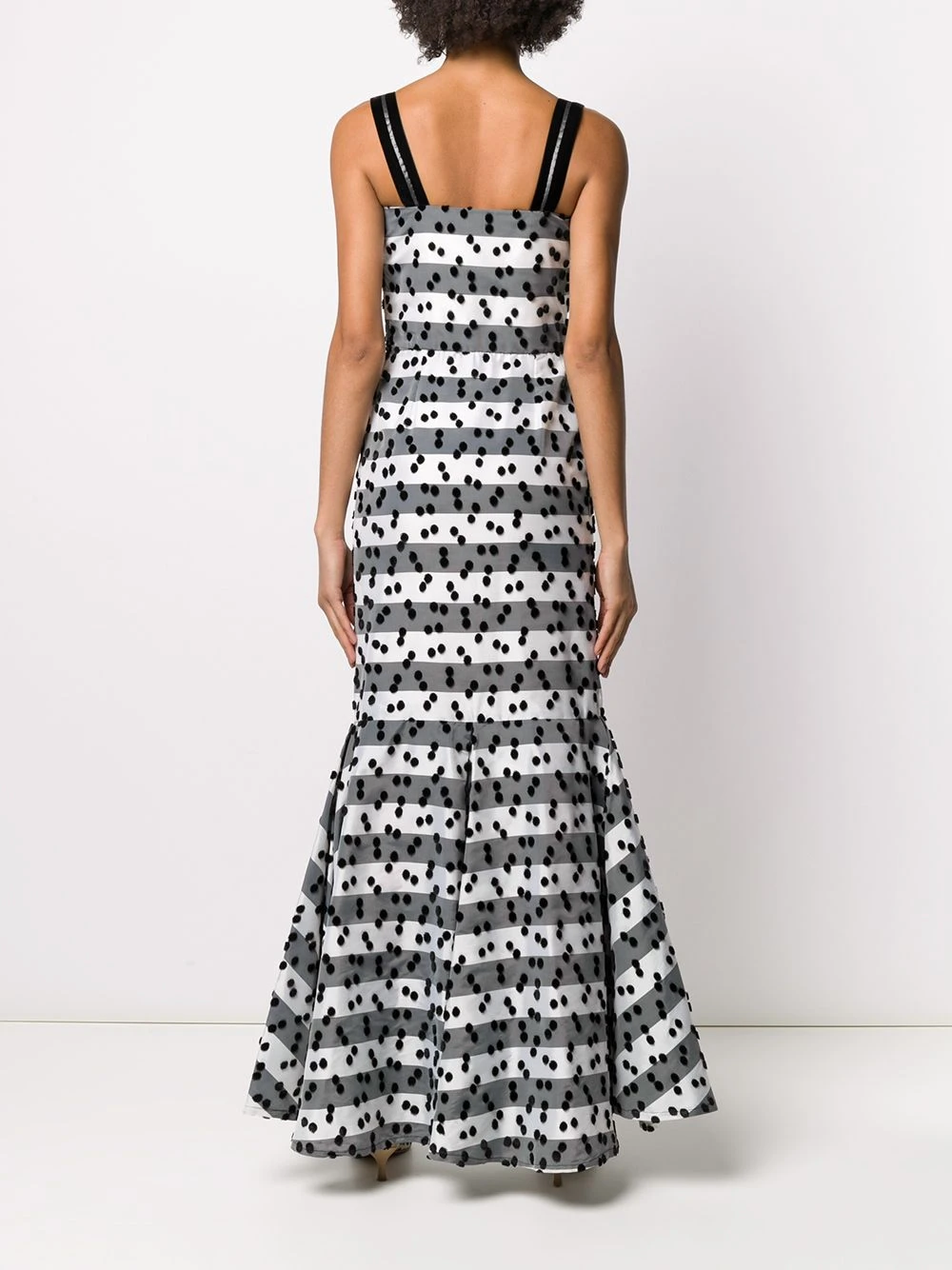 Femme Lanvin Robe Mi-longue évasée à Design Texturé 6 Femme Lanvin Robe Mi-longue évasée à Design Texturé – Image 4