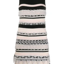 Femme CHANEL Robe Courte Au Crochet