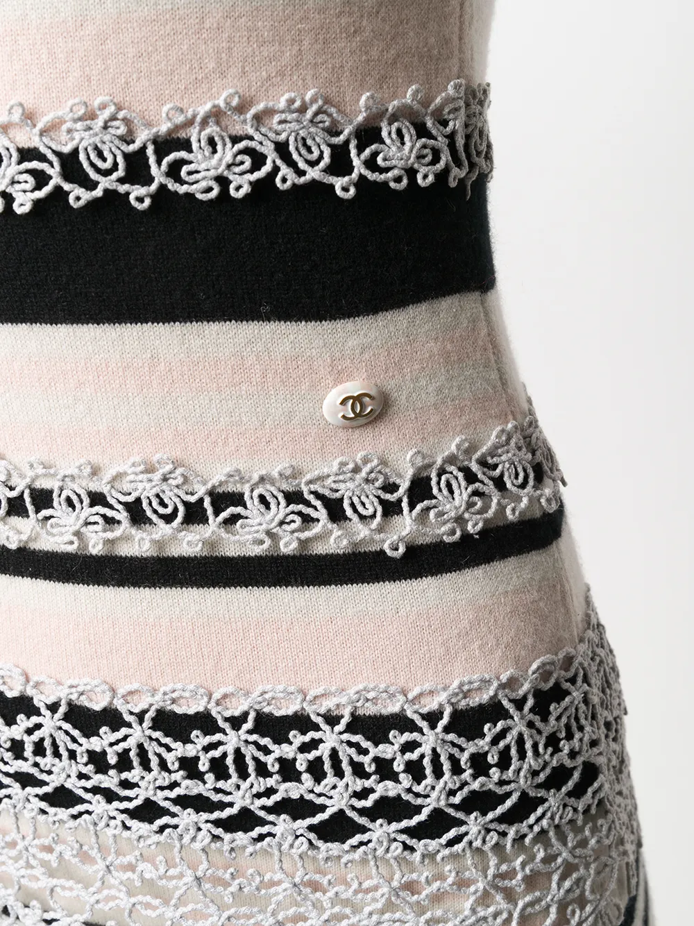 Femme CHANEL Robe Courte Au Crochet 7 Femme CHANEL Robe Courte Au Crochet – Image 5