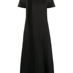 Comme Des Garcons Femme Comme Des Garçons Robe Mi-longue à Empiècements En Crochet