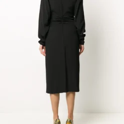 Femme Nina Ricci Robe à Détails De Fronces 11 Femme Nina Ricci Robe à Détails De Fronces -Promos Féerie Jupe Boutique 15142621 27283214 1000